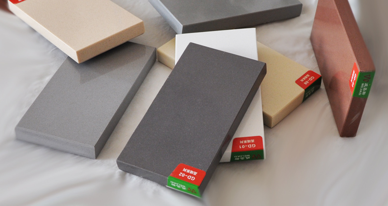 石英石板材施工中用到的工序